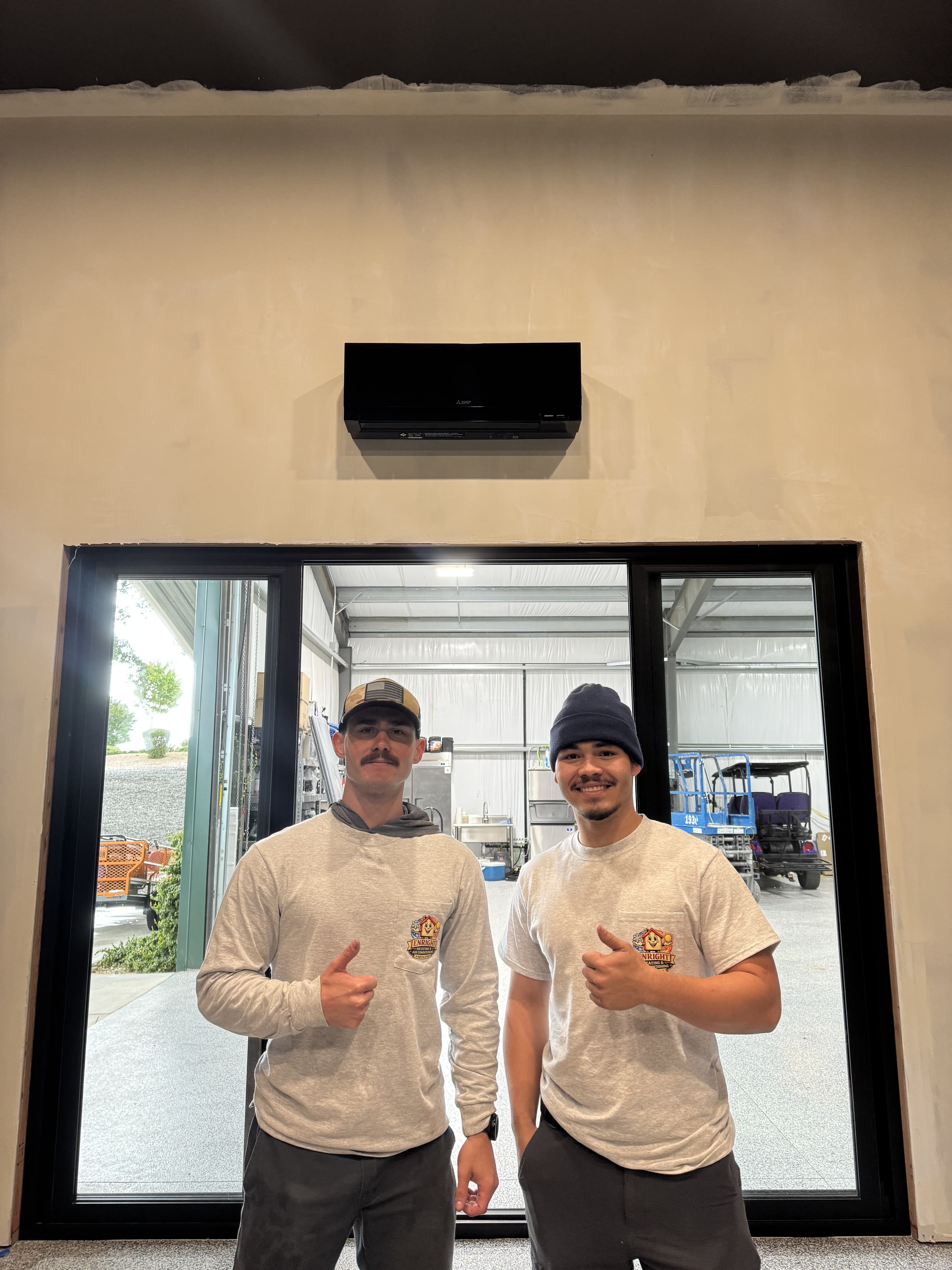 Patrick Enright and the Enright Heating & Air Conditioning team